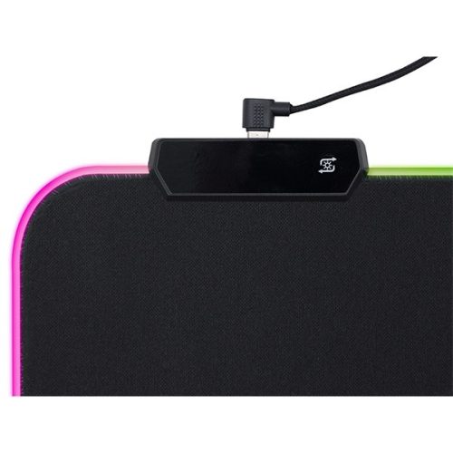 Tracer TRAPAD47549 Maxi RGB GameZone 800x300 mm RGB világítás szövet fekete billentyűzet és egérpad