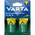 Varta 56720101412 Power góliát D 3000mAh akkumulátor 2db/csomag (műanyagmentes csomagolás)