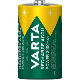   Varta 56720101412 Power góliát D 3000mAh akkumulátor 2db/csomag (műanyagmentes csomagolás)