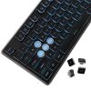 White Shark GK-003141B-US Tachi US fekete gamer billentyűzet