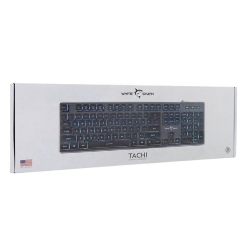 White Shark GK-003141B-US Tachi US fekete gamer billentyűzet