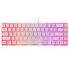 White Shark GK-2201P-US Ronin US pink gamer billentyűzet