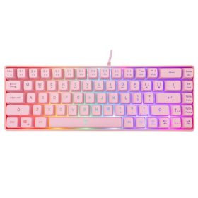 White Shark GK-2201P-US Ronin US pink gamer billentyűzet