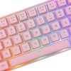 White Shark GK-2201P-US Ronin US pink gamer billentyűzet