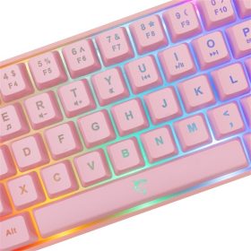 White Shark GK-2201P-US Ronin US pink gamer billentyűzet