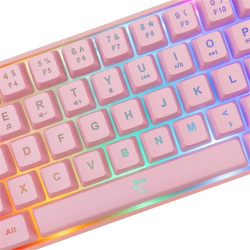 White Shark GK-2201P-US Ronin US pink gamer billentyűzet