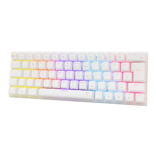 White Shark GK-002223V2-W/BL-HU Wakizashi 2 HUN fehér (blue switch) gamer billentyűzet