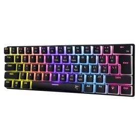   White Shark GK-2202-2B/R-US Ashiko 2 US fekete (red switch) gamer billentyűzet