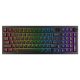AVAX GM03 PRO 98% HUN Gasket RGB tri-mode mechanikus (Gateron piros switch) billentyűzet