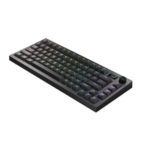 AVAX GM02 PRO 75% HUN Gasket RGB tri-mode mechanikus (Gateron piros switch) billentyűzet
