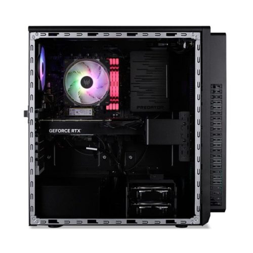 Acer Predator Orion 5000/Core Ultra 7 265F/32GB/2TB SSD/RTX 5080/FreeDOS/fekete asztali számítógép