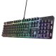 Trust 25683 GXT 871 Zora HUN fekete mechanikus gamer billentyűzet