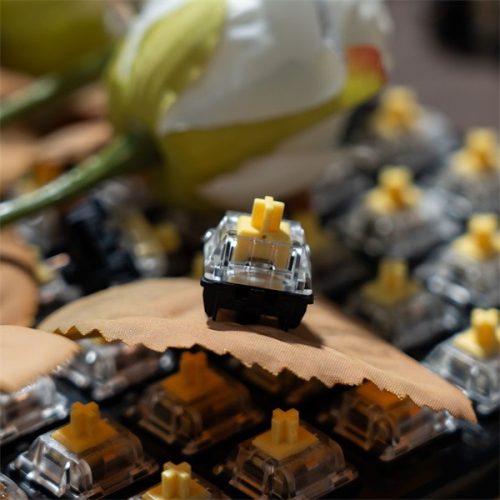 Gateron EF Silent Yellow - Halk Lineáris switch szett (35db)