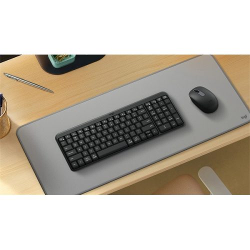 Logitech MK250 HUN grafitszürke vezeték nélküli billentyűzet + egér