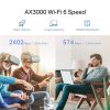 TP-Link RE705X AX3000 Mesh Wi-Fi 6 fehér lefedettség növelő