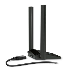   TP-Link Archer TX20U Plus AX1800 két antennás nagy teljesítményű vezeték nélküli fekete USB adapter