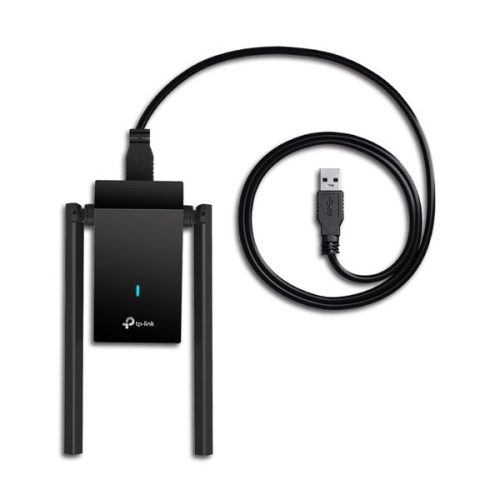 TP-Link Archer TX20U Plus AX1800 két antennás nagy teljesítményű vezeték nélküli fekete USB adapter