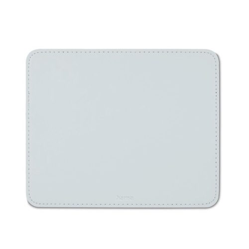 Hama 00126857 fehér bőr egérpad