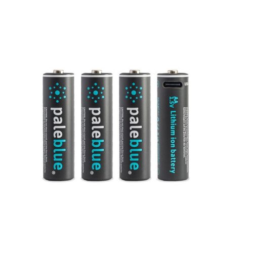 Paleblue PB-AA-C 4xAA 2000mAh USB-C újratölthető ceruza akkumulátor + töltőkábel