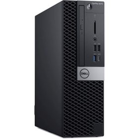   DELL OptiPlex 5070 SFF/i5-9500/8GB/256GB/Win Pro COA/fekete asztali számítógép (Használt A+)