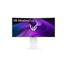   LG 34" 34GX90SA-W.AEU UltraGear WQHD OLED 240Hz DP/HDMI/USB/USB-C/LAN ívelt gamer monitor