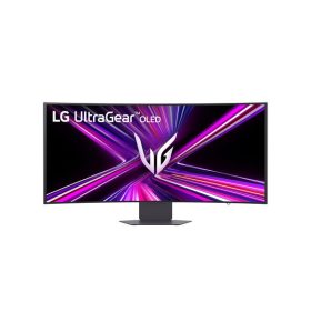   LG 39" 39GX900A-B.AEU UltraGear WQHD OLED 240Hz DP/HDMI/USB/USB-C ívelt gamer monitor