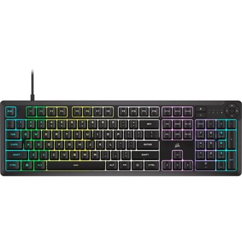 Corsair CH-9226F65-NA 4in1 vezetékes fekete gamer billentyűzet + egér + fejhallgató + egérpad