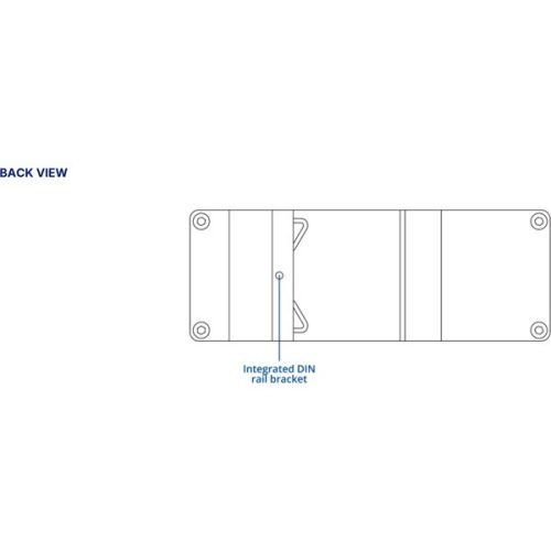 Teltonika TSW030 8x 10/100Mpbs FE LAN port nem menedzselhető DIN sínre szerelhető ipari switch