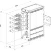 Teltonika TSW030 8x 10/100Mpbs FE LAN port nem menedzselhető DIN sínre szerelhető ipari switch