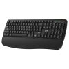 Genius KB-7123 HUN vezeték nélküli fekete billentyűzet