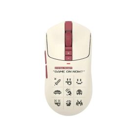   A4-Tech Bloody R72 Ultra Duo Pixels Red vezeték nélküli fehér gamer egér