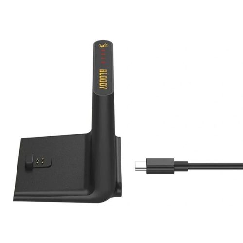 A4-Tech Bloody R72 Ultra Duo Renegade Midnight vezeték nélküli fekete gamer egér