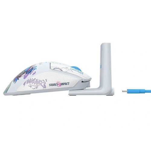 A4-Tech Bloody R73 Ultra Duo Nyx Mirage vezeték nélküli fehér gamer egér