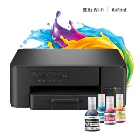   Brother DCP-T435W (A4,16 lap/perc,WiFi/USB,6000x1200dpi,manuál duplex,128MB) színes multifunkciós tintasugaras nyomtató
