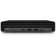 HP Pro 400 G9 Micro/i5-14500T/16GB/512GB/Win Pro COA/fekete asztali számítógép