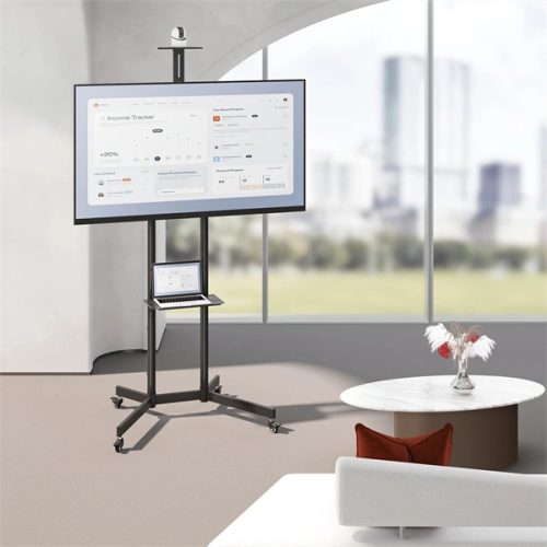 Sbox FS-401-2 37"-70" VESA 600X400 guruló TV állvány