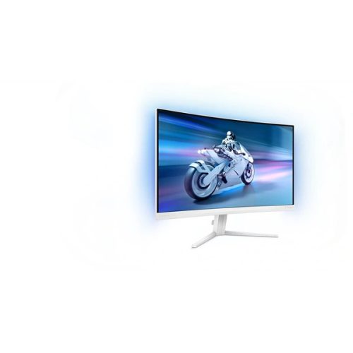Philips 27" 27M2C5501/00 QHD Fast VA 180Hz HDMI/DP fehér ívelt gamer monitor