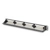 DIGITUS DN-91624U-CR 19" 1U 24port Cat.6 kompakt fekete árnyékolatlan Patch Panel