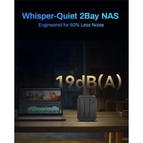 TerraMaster F2-425 (4GB) 2x SSD/HDD NAS