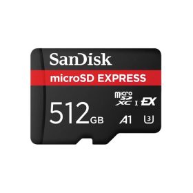  Sandisk 00226862 512GB SD micro Express (SDXC Class 10 U3) memóriakártya