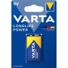 VARTA 4922121411 Longlife Power 9V (6RL61) alkáli elem 1db/bliszter