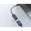 Conceptronic átalakító - ABBY03B (USB-C 3.2 to HDMI, 4K/30Hz, aluminium, fekete)