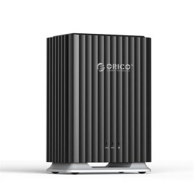   Orico DAS - 9728C3-EU-BK (2x 2,5/3,5 HDD/SSD -> USB-A/C, Max.: 44TB, fekete)