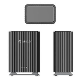   Orico DAS - 9728C3-EU-BK (2x 2,5/3,5 HDD/SSD -> USB-A/C, Max.: 44TB, fekete)