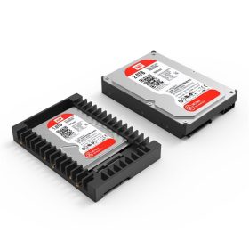   Orico Beépítő keret - 1125SS-V1-BK/34/ (2,5" -> 3,5" SATA3 HDD/SSD, 9,5-12,5mm, Max.: 4TB, fekete)