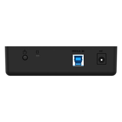 Orico Külső HDD/SSD Ház 3.5"/2,5" - 3588US3-V1-EU-BK/53/ (USB-A 3.0, Max.: 16TB, fekete)
