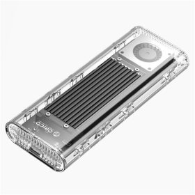   Orico Külső M.2 ház - TCM2-G20-BK (USB-A -> M.2 NVMe(M-key; B&M Key), Max.: 8TB, 20 Gbps, fekete)