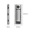 Orico Külső M.2 ház - ORICO-TCM2-U4-SV-BP (USB-C 4 -> M.2 NVMe, Max.: 8TB, 40 Gbps, szürke)