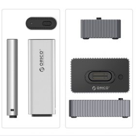   Orico M.2 SSD Dokkoló - IT18C3-GY (M.2 NVMe -> USB-A/C, Max.: 8 TB, Max.: 10Gbps, szürke)