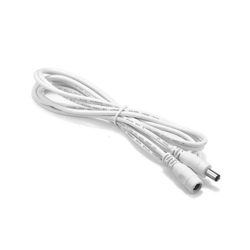 3m-es fehér hosszabbító kábel 5,5mm